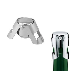 Outils de barre bouchon de bouteille de vin universel 430 en acier inoxydable Champagne bouteilles de vin mousseux bouchon scellant conservateur