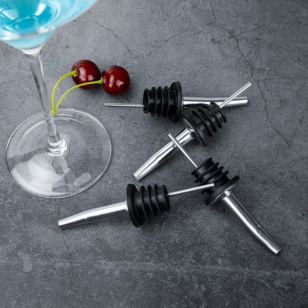 Bar Outils En Gros En Acier Inoxydable Dispositif De Versage Vin Huile D'olive Verseur Distributeur Bec DH9480