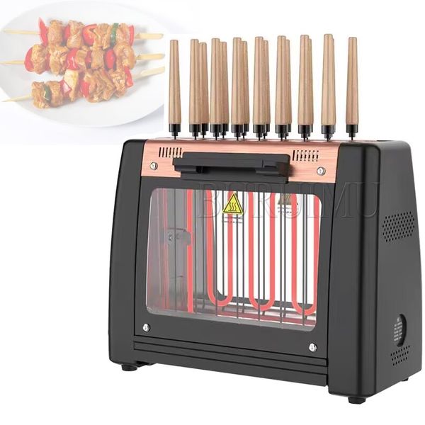 Barbecue Grill four électrique ménage sans fumée antiadhésif plaque de cuisson électrique gril brochettes