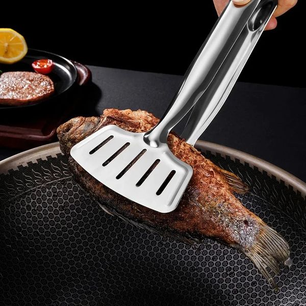 Pince à Steak pour Barbecue, outils de cuisine en acier inoxydable, outils de gril multifonctions, pince de cuisson, accessoires pour BBQ