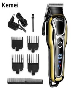 Cortadora de pelo profesional para barbería para hombres, cortadora eléctrica de barba, cortadora de pelo inalámbrica con cable 2960866