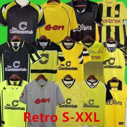 Dortmund retro voetbaltruien 1988 1989 1994 1995 1996 1997 1998 2000 2001 2012 2013 2013 Vintage voetbalhirt Reus Borussia Moller 88 89 94 95 96 97 98 99 00 01 02 11 12