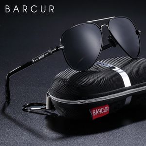 BARCUR Gepolariseerde Heren Zonnebril Pilot Zonnebril voor Mannen accessoires Rijden Vissen Wandelen Brillen Gafas De Sol 240104