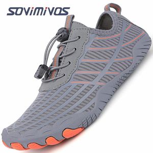 Barefoot Minimalistische schoen voor vrouwen Men Lichtgewicht Running Slip op |Zero Drop Sole Wide Toe Box Trail Runner Beach Shoes 240328