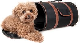 Bark Avenue cilindrische, door de luchtvaartmaatschappij goedgekeurde modeontwerper Posh Dog Carrier