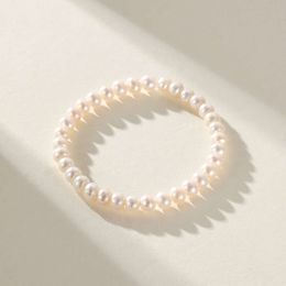 Baroque Baroque Bilan Instagram Pearl Bijoux pour la foule féminine Nouveau bracelet rouge Internet