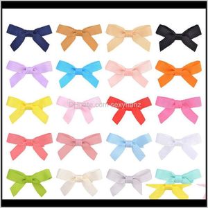 Barrettes Girls Bows Childrens Haarspeld 20 Candy Color Clips 27 inch Allinclusive stof Bow Hair Accessoire R8GWI EKL2Y