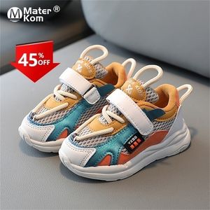 Baru Sepatu Olahraga Bayi Ukuran 2130 Untuk Anak Lakilaki Dan Perempuan Sneakers Jaring Bersirkulasi Antiselip Kasual 220611