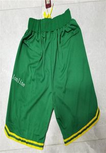 Basball Team Athletic Green Short Sweatpants Sport Shorts Hip Pop Pant avec Pocket Zipper Sweatpant Blue Black Red Pink Men039S4875974