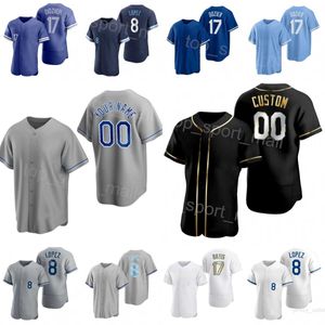 Baseball 19 Maillots Michael Massey 17 Hunter Dozier 8 Nicky Lopez 99 Franmil Reyes 15 Matt Duffy 41 Jackie Bradley Jr Space City Connect Pull Flexbase Hommes Jeunesse H-J