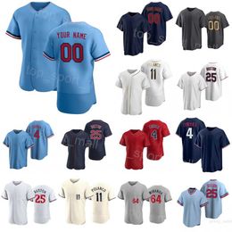 Baseball 64 Maillots Jose Miranda 25 Byron Buxton 9 Trevor Larnach 4 Carlos Correa 2 Michael A. Taylor 39 Donovan Solano 11 Jorge Polanco 41 Joe Ryan Personnalisé Homme Femme S-C