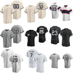 Men Kids Women Baseball 23 Andrew Benintendi Jersey 25 Andrew Vaughn 32 Gavin Sheets 8 Nicky Lopez 29 Paul DeJong 7 Dominic Fletcher 20 Erick Fedde Nombre personalizado Baiwa