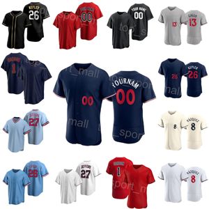 Baseball 9 Trevor Larnach Jersey 1 Nick Gordon 8 Christian Vazquez 26 Max Kepler 13 Joey Gallo 12 Kyle Farmer 27 Ryan Jeffers 56 Caleb Thielbar Miguel Sano Hommes Jeunesse S-C