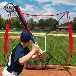 Honkbal Backstop Net Draagbaar oefenhitting pitching batting trainingsaccessoires 231225