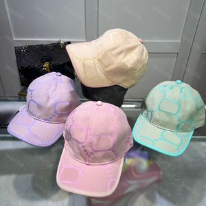 Baseball Ball Designer Caps 2023 Cap Heren Pet G Jumbo Hoeden Dames Caps Merk Snapback Hoed Luxe Muts Tennis Roze Strandhoeden