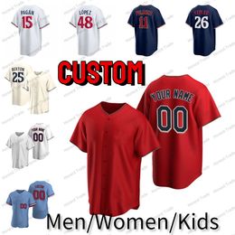 Baseball Byron Buxton Carlos Correa Jersey 26 Max Kepler Jorge Lopez Polanco Emilio Pagan Alex Kirilloff Ryan Jeffers Arraez Crème Blanc Rouge Personnalisé Hommes Femmes Enfants