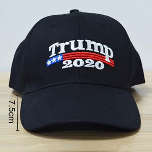 Gorra de béisbol de algodón bordado Trump 2020 gorras de béisbol transpirable sombrero deportivo 3 colores gorra de béisbol republicana DH0510