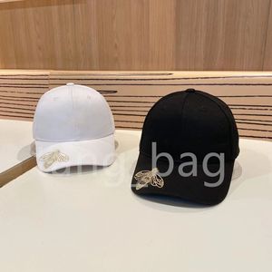 Basball Cap Designer Hat Caps Casquette Luxe Snake Tiger Bee Cat Canvas avec des hommes Dust Sac Fashion Women Hat