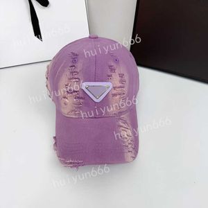 Capeur de baseball Designer Hat Femmes Soleil Soleil Rétro Classic Men Hat Caps Designer Casquette Broken Hole Gradient Personnalize Duck Tongue Chapeaux