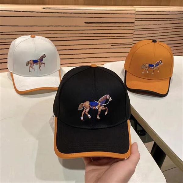 Diseñadores de gorras de béisbol sombreros gorra de béisbol de lujo Carta deportes sombrilla estilo viaje correr desgaste sombrero Bordado animal gorras versátiles bolsa y caja Alta calidad