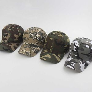 Gorra de béisbol para hombres Gorra para deportes al aire libre de primavera y otoño Sombrero de camuflaje para el sol de primavera y verano Versión coreana Sombrero de hip-hop informal y de moda para mujeres