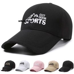 Baseball cap hoeden voor mannen vrouwen in de lente herfst, verlengde duckbill -schaduw en bescherming honkbalhoed, casual lange randzon hoed