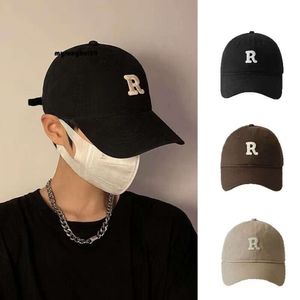 Baseball cap Letter Borduurwerk mode honkbal dames diepe top brim brim casual eend tong Koreaanse versie veelzijdige gezicht met kleine zonbescherming hoed