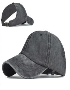 Baseball cap nieuwste krullende rugloos voor vrouwen natuurlijke afro haar rommelige bun paardenstaart honkbal cap hoed verstelbaar91541149500122