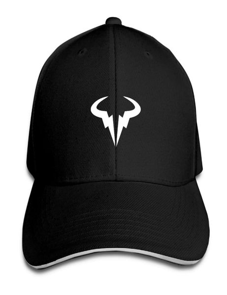 Baseball Cap Rafael Nadal Natto Bull Logo Imprimé Mens pour femmes Caps de chat Hip Hop Caps de baseball ajusté Caps Snapback Hats Man Femal1403829