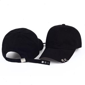 Gorra de béisbol con anillos Jimin Hat Suga Live The Wings Tour Kpop Cotton Iron Ring Snapback Garros