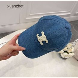 Baseball Paar bestickt C-Stil Cap Sport Damen Ballsport Outdoor Herbst Ball Winter Denim Designer Luxus ausgezeichnet Ausfall King Männer Frauen Celi Hut JUI7 RIH8