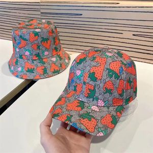 Baseball Designer Brand Cap Hommes Dames Haute Qualité Coton Strawberry Cactus Visor Hat242Q