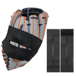 Gant de Baseball Wrap réglable réutilisable extensible Baseball Softball sport gant sangle élastique fournitures de sport 240122
