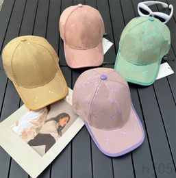 Chapeau de baseball designer luxe snapback chapeaux sport durable rose vert domedluxury hommes designer chapeau couleur unie accessoires simples MZ03 E23