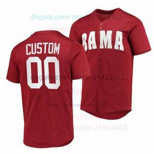 Baseball Jersey Alabama Crimson Tide College Mens Women Youth Kids Kids Tous Cousued Jerseys