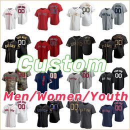 Honkbalshirt David Ortiz Alex Verdugo Reese McGuire Trevor Story Rafael Devers Justin Turner Masataka Red Yoshida SOX Eenrique Hernandez