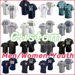 Jersey de béisbol Juan Soto Gerrit Cole Anthony Rizzo Derek Jeter DJ LeMahieu Josh Donaldson Giancarlo Stanton Gleyber Torres Rivera Hicks