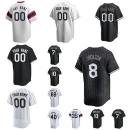 Baseball jersey Luis Robert Jr. Yoan Moncada Eloy Jimenez Benintendi Michael Kopech Dylan Stel Martin Maldonado Paul Dejong Andrew Vaughn Frank Thomas