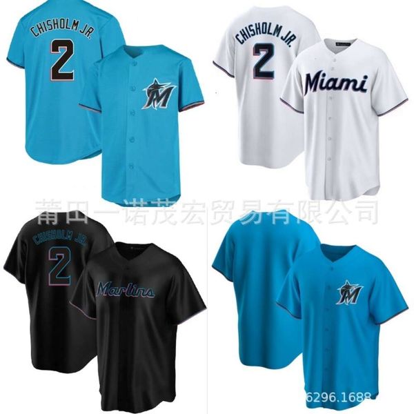 Béisbol Jersey Marlins Fan versión de Miami 2#