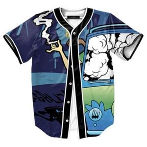 Jersey Baseball Hommes Stripe Street Shirts Street Shirts Blanc Blanc Sport UAH854