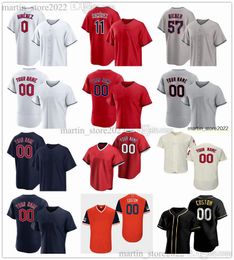 Camisetas de béisbol 10 Mike Zunino 13 Gabriel Arias 10 Juan Brito 2 Tyler Freeman 12 David Fry 17 Ángel Martínez 78 Jhonkensy Noel 6 Brayan Rocchio 75 José Tena 55 Josh Bell