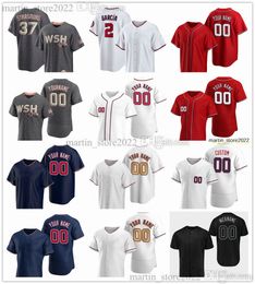 Maillots de baseball 17 Alex Call 70 Jeremy De La Rosa 23 Corey Dickerson 36 Stone Garrett 16 Victor Robles 28 Lane Thomas 45 Joey Meneses Joe La Sorsa