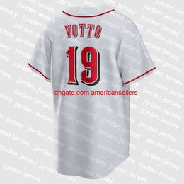 Baseball jerseys 19 Joey Votto 2022 Field of Dreams Jersey Ghacf Asu HKC H VfdSVDASDBZXB