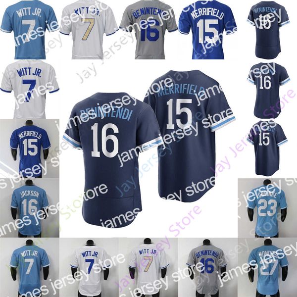 Maillots de baseball 2022 City Connect Jersey 32 Nick Pratto Pasquantino MJ Melendez Mahomes Brett Bo Jackson Perez Mondesi Merrifield Zack Greinke Bobby Witt