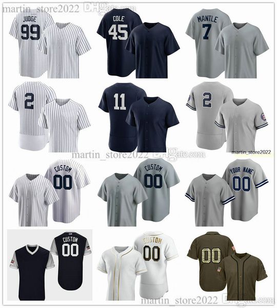 Camisetas de beisbol 26 DJ LeMahieu 65 Nestor Cortes Jr. 40 Luis Severino 28 Josh Donaldson 55 Carlos Rodon 95 Oswaldo Cabrera 39 Jose Trevino 12 Isiah Kiner-Falefa Talla S-6XL