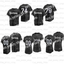 Honkbalshirts Honkbalshirts Southside Tim Anderson 2021 City Connect Jersey Yoan Moncada Jose Abreu Yermin Mercedes Nick Madrigal Eloy Jimenez