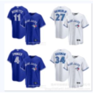 Jerseys de béisbol Blue Jays Jersey Bobichette 11 Nombre del jugador real