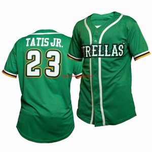 Baseball jerseys Custom Estrellas Orientales 23 Fernando Tatis Jr. 22 Miguel Sano Jersey Team Black Gree