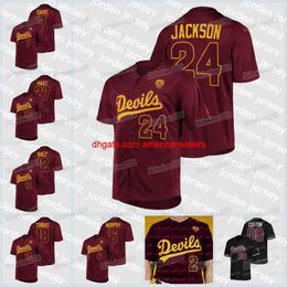 Honkbal jerseys aangepaste staat Sun Devils Jersey Joe Lampe Travis Buck Nate Baez Ryan Campos Jacob Tobias Will Rog