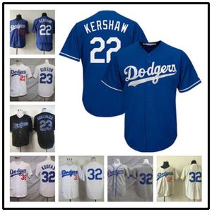 Jerseys de baseball Jersey Dodgers Los Angeles Menes Broidered Fan Edition Elite